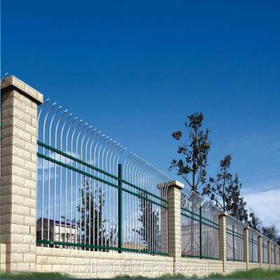 佛山廠家直銷圍墻籬笆護欄 隔離柵欄 新農村戶外小區庭院鋅鋼護欄欄桿